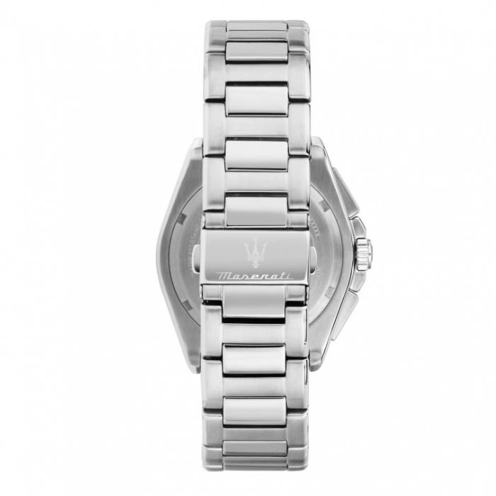 Orologio Uomo Maserati Velocità Acciaio Satinato Quarzo Blu Crono Data R8873652014