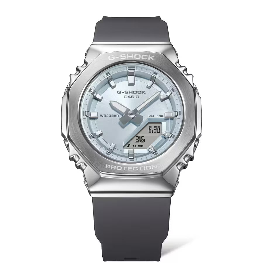 Orologio Unisex Casio G-SHOCK Acciaio Turchese Lucido GM-S2100A-2AER