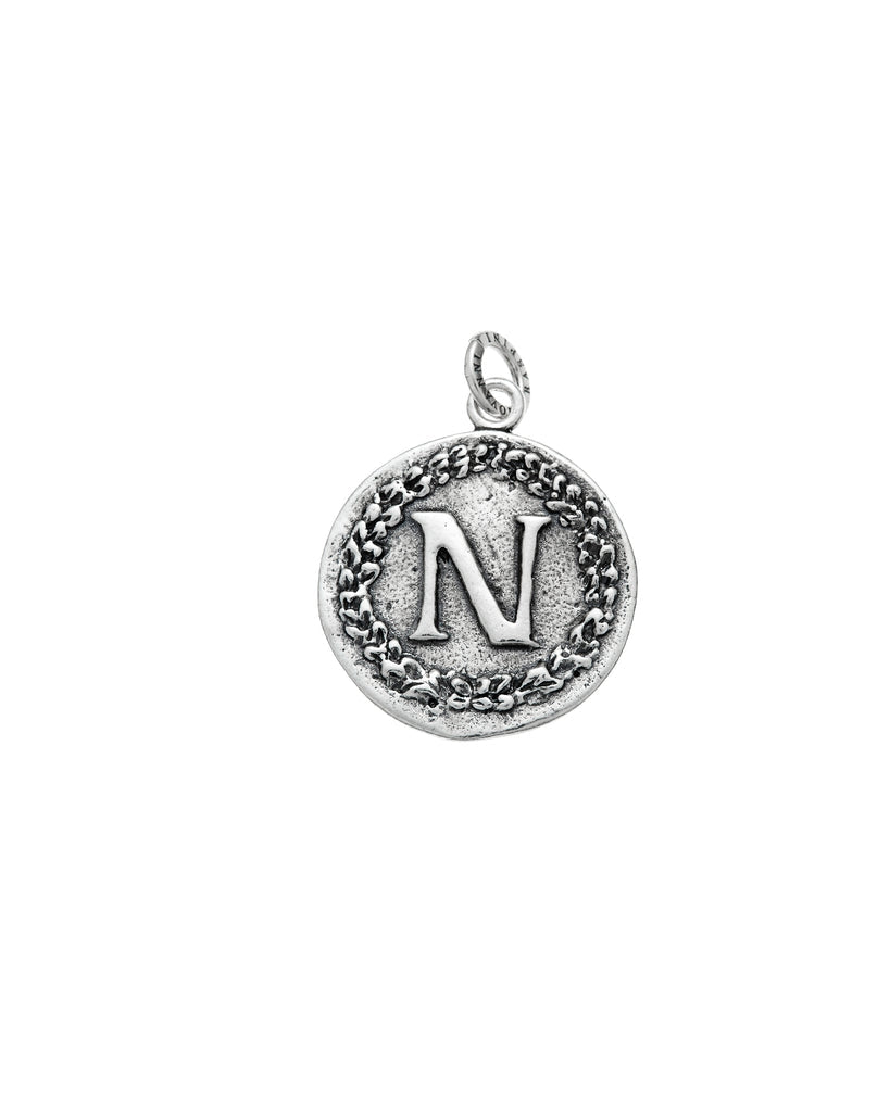 Charm Unisex Giovanni Raspini Argento 925 Medaglia Napoleone Fatto A Mano 09777