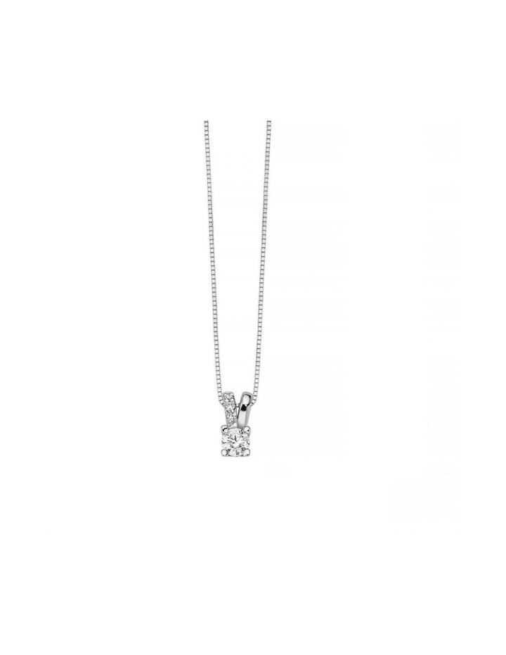 Collana Donna Miluna Punto Luce ORO 750 con  diamanti CLD4511-014G7