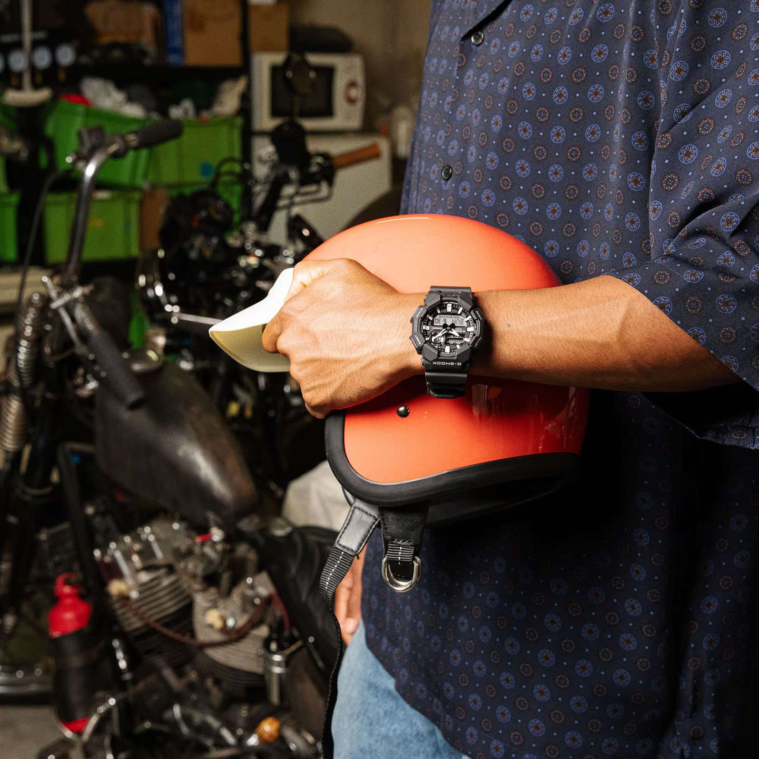 Orologio Uomo Casio G-SHOCK Nero 10 Anni Batteria GA-010-1AER