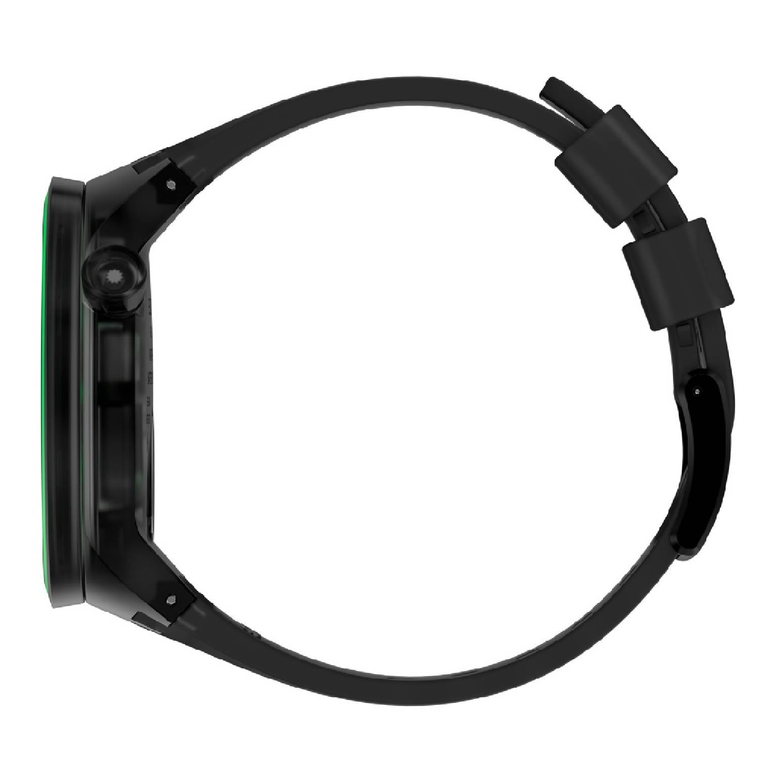 Orologio Uomo Silicone Gomma Swatch Big Bold Solo Tempo Quarzo Verde Nero Viola