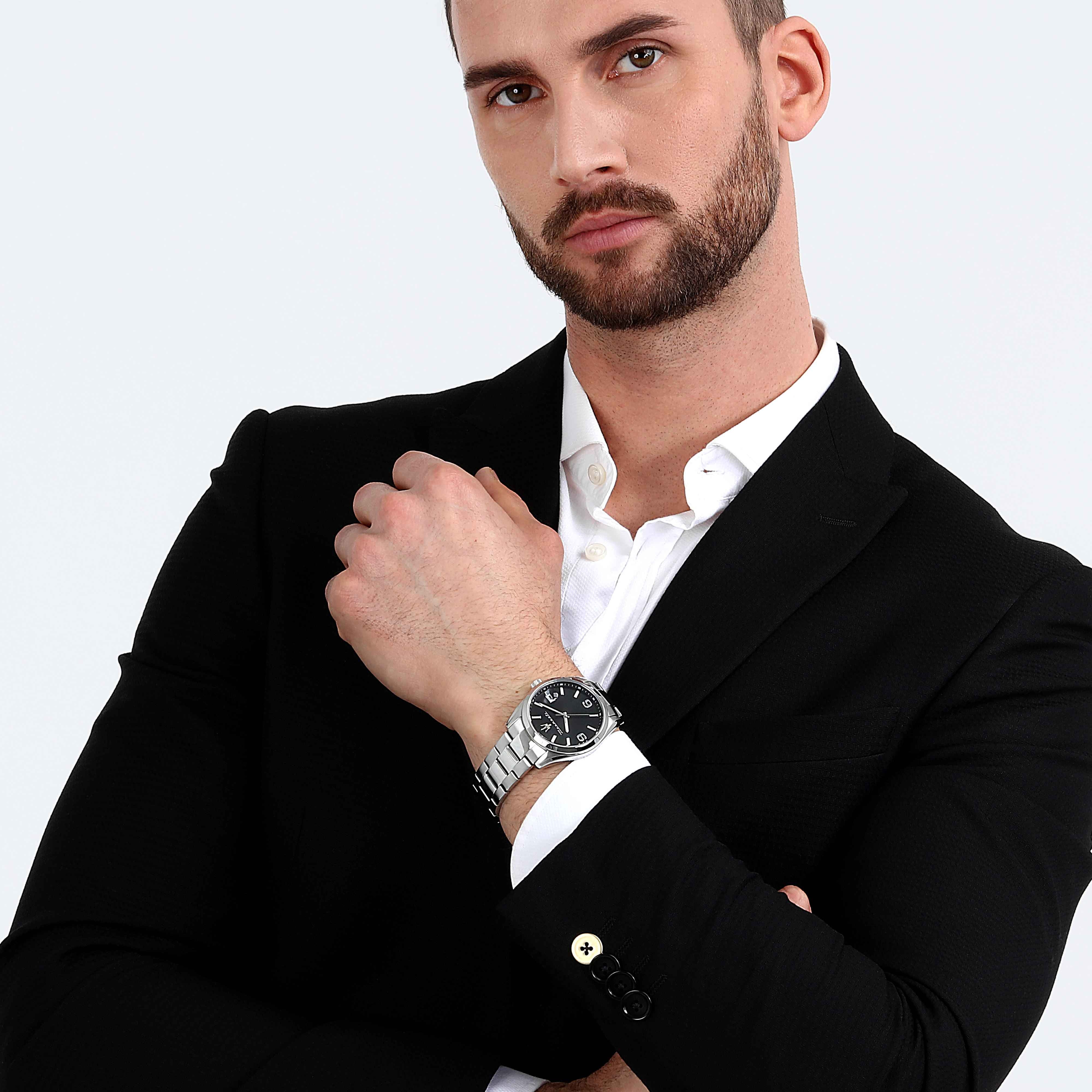 Orologio Uomo Maserati Acciaio Lucido Quarzo Solo Tempo Data R8853151007