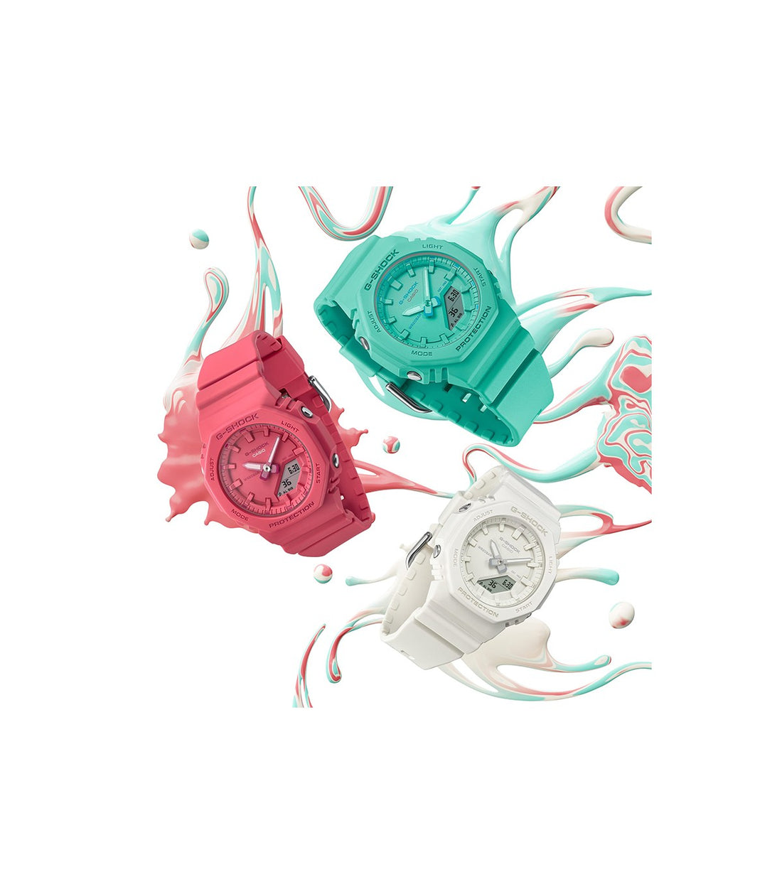 Orologio Donna Ragazza Casio G-SHOCK Quarzo Turchese GMA-P2100-2AER