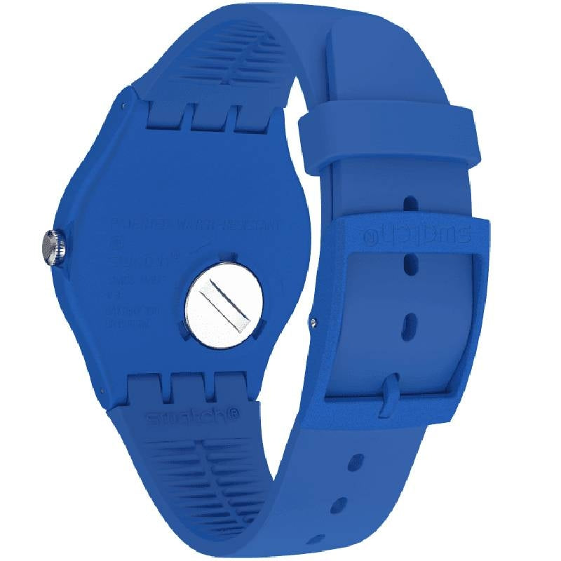 Orologio Uomo Gomma Resina Swatch Quarz Solo Tempo Doppia Data Beltempo SO29N700