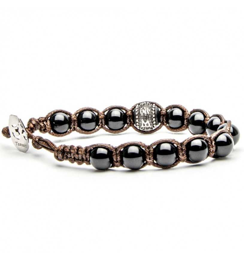 Bracciale Uomo Tamashii Biglia Onice Ruota Della Preghiera BHS1100-1