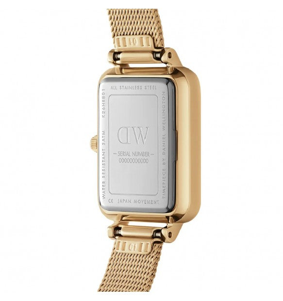 Orologio Donna Daniel Wellington Quadrato Cassa 20 x 26 mm Verde DW00100561