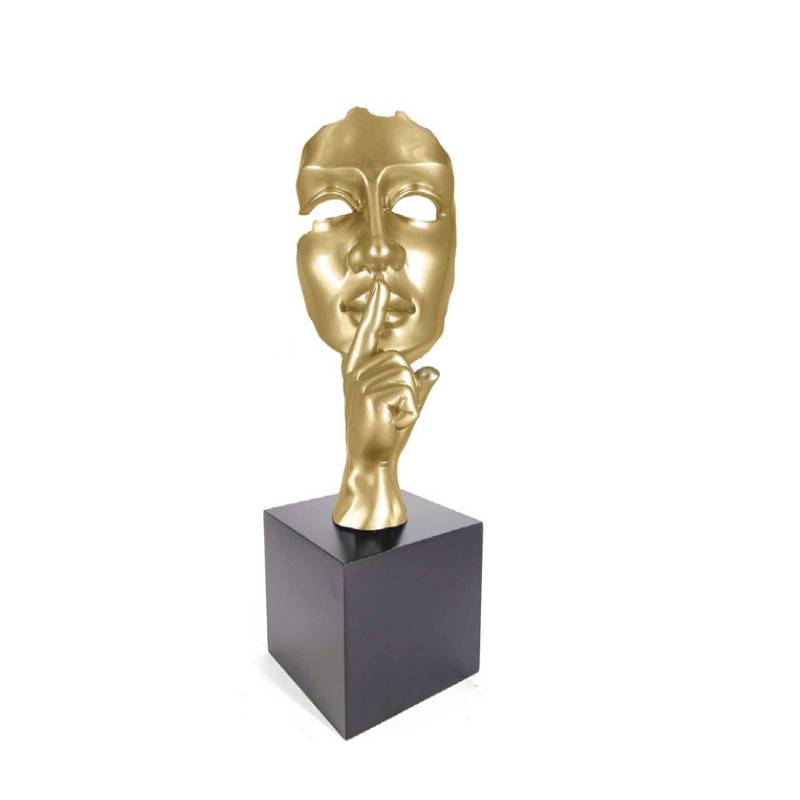 Scultura Onlylux Juliarte Silence Gold cm 8x10 h cm 26 JC17225XS