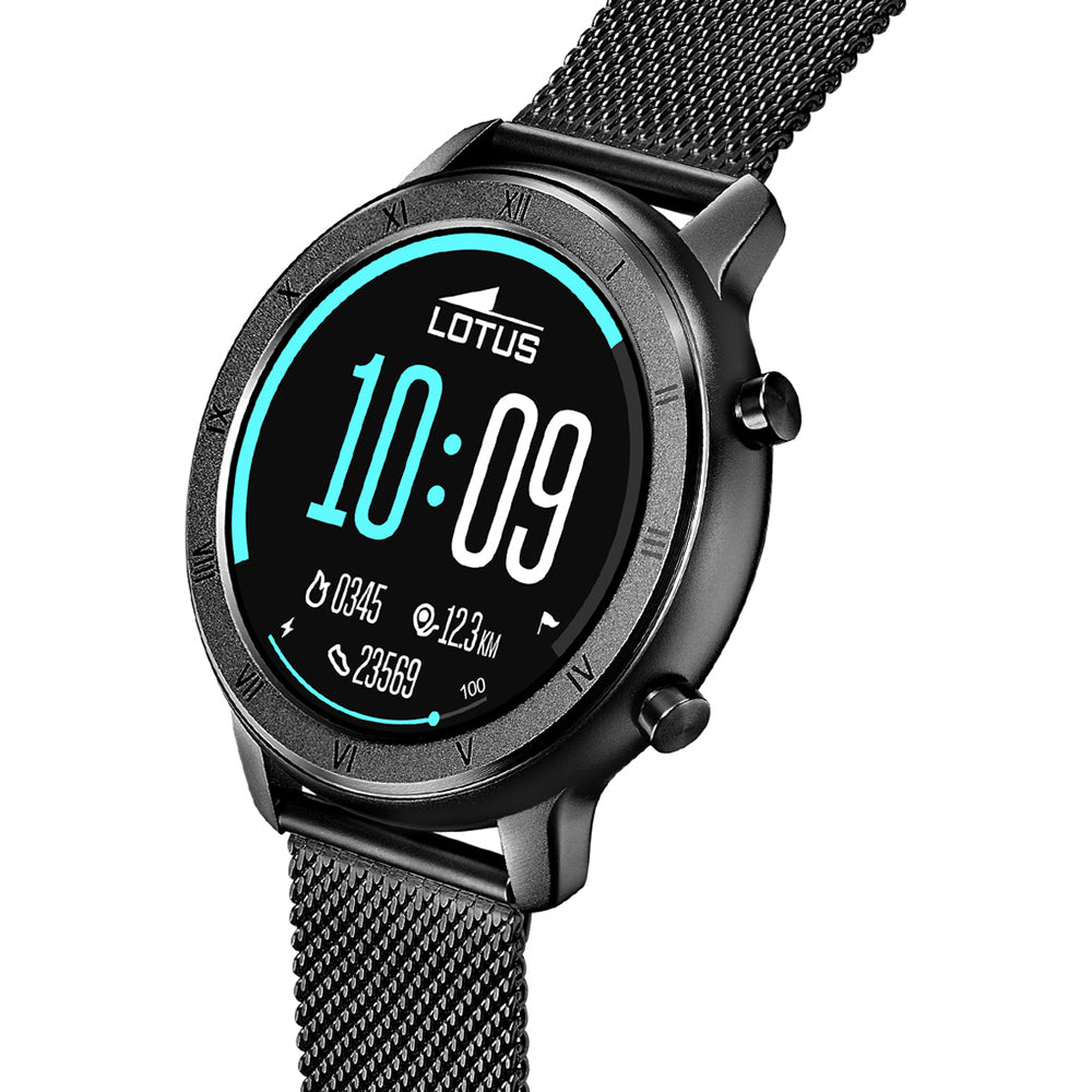 Orologio LOTUS  Smartwatch Cinturino Acciaio Milano e cinturino gomma