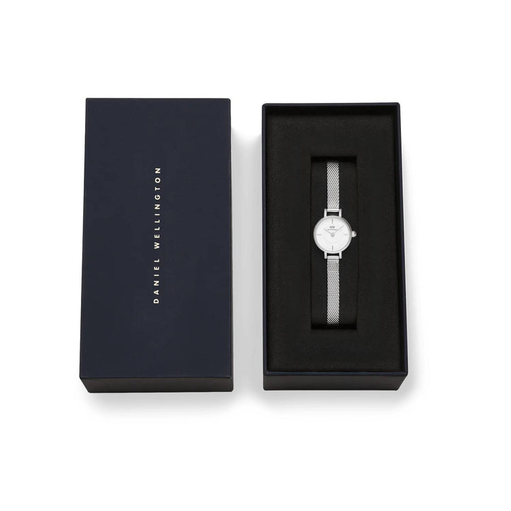 Orologio Donna Daniel Wellington Acciaio Bianco Petit Mini Melrose DW00100746