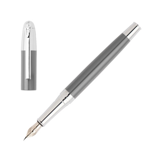 Penna Uomo Festina Acciaio Grigio Lucido Cappuccio Stilografica FWS2109/H