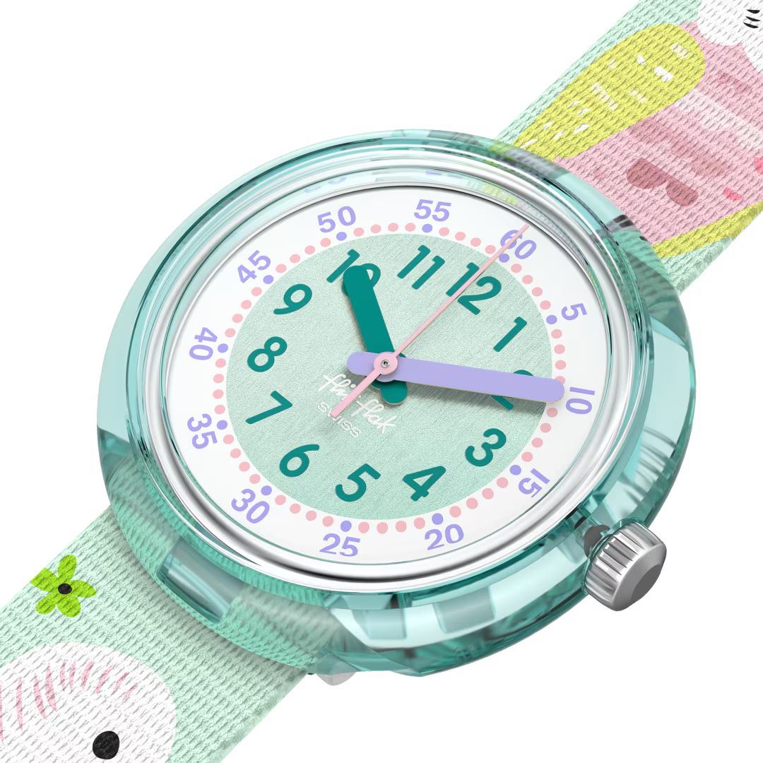 Orologio Bambino Swatch Flik Flak HAPPY BUDGIES Arcobaleno ZFPNP160
