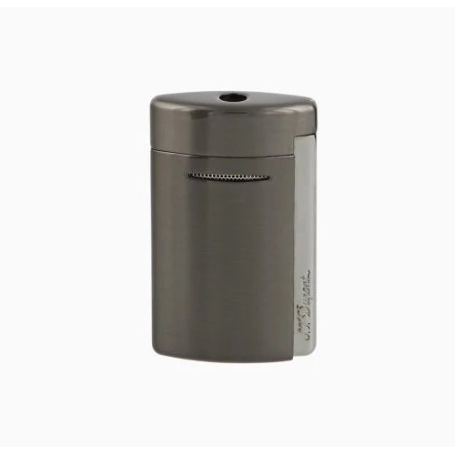 Accendino Uomo Dupont MiniJet Acciaio Scuro Satinato 010888