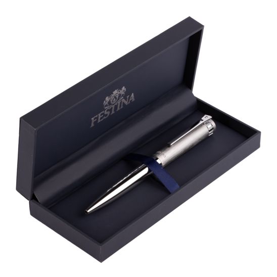 Penna Uomo Festina Acciaio Semplice Satinato Biro FWS4107/B