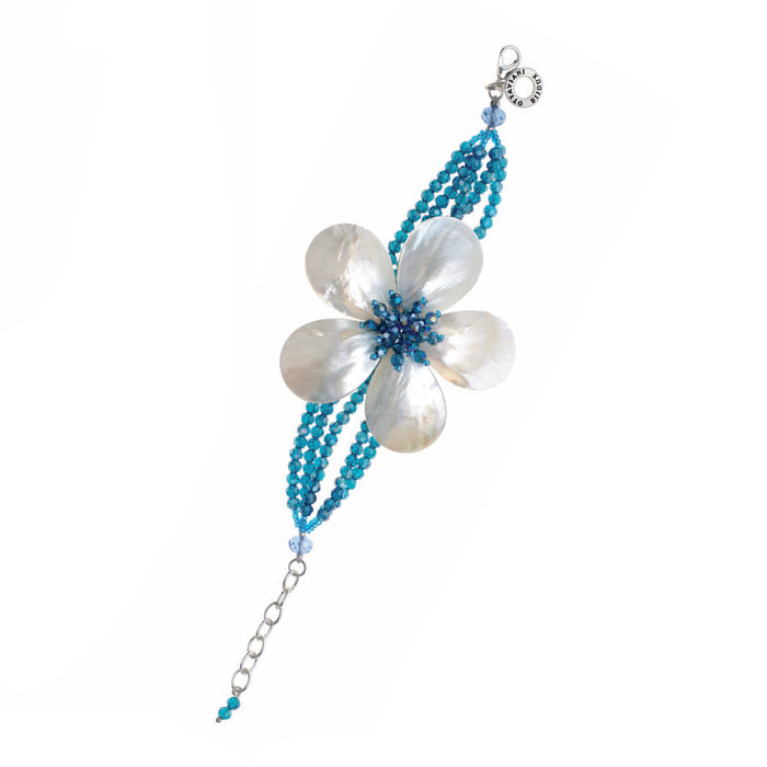 Bracciale Donna Ottaviani Multifilo Cristalli Madreperla 501292B