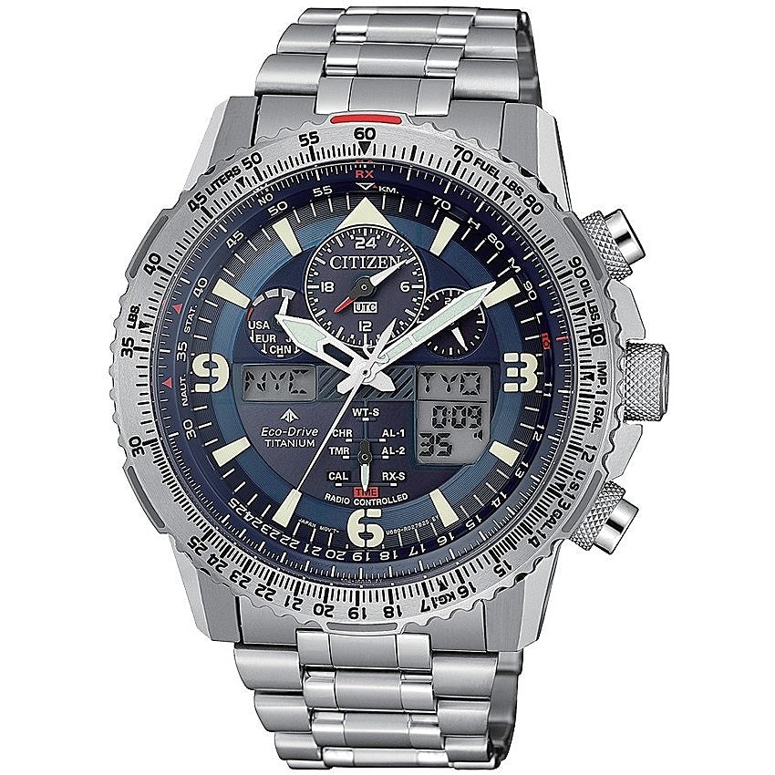 Orologio Uomo Digitale E Analogico Citizen Skyhawk JY8100-80L