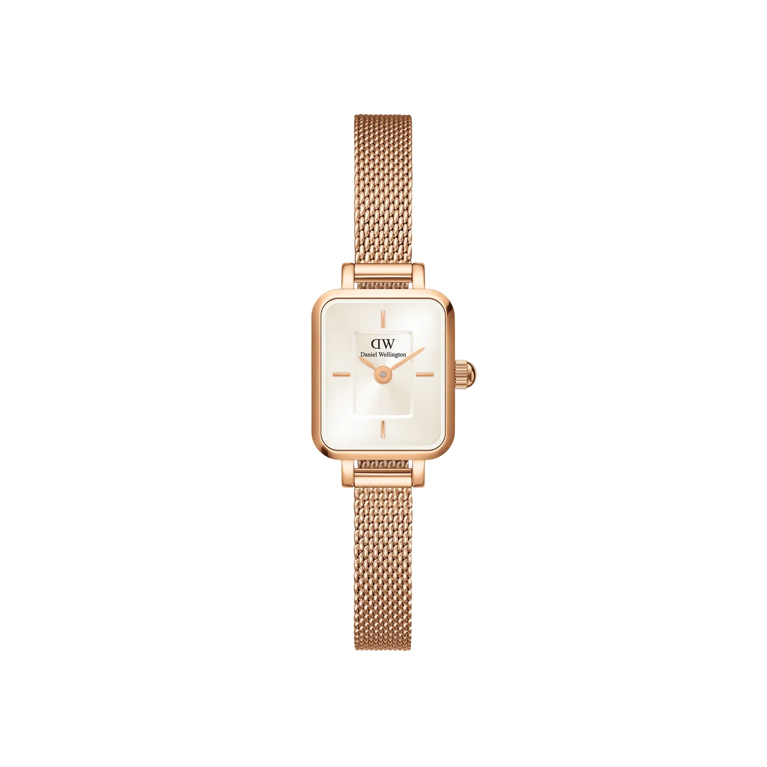 Orologio Donna Daniel Wellington Quadro Mini Acciaio Rosè  DW00100651