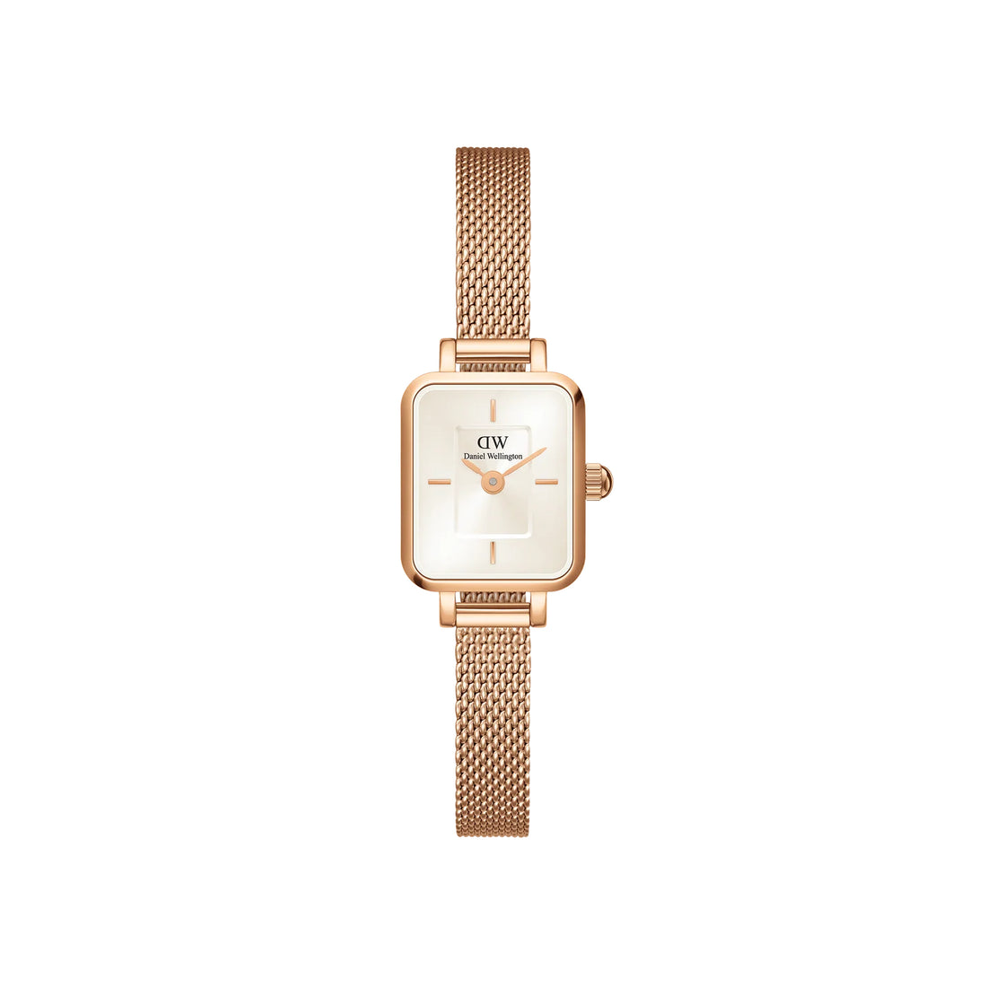 Orologio Donna Daniel Wellington Quadro Mini Acciaio Rosè  DW00100651