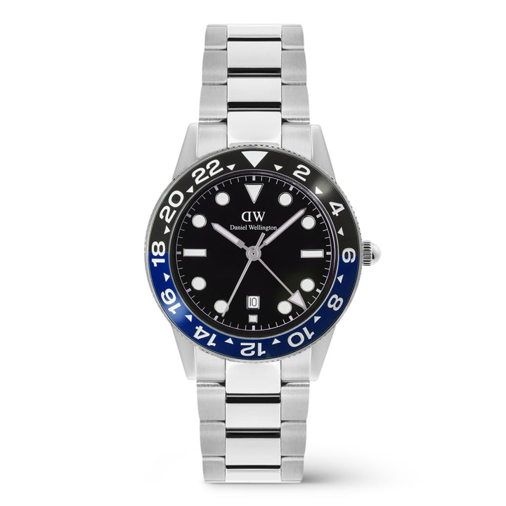 Orologio Uomo Daniel Wellington Iconic Link Black Blue Ceramic DW00100921