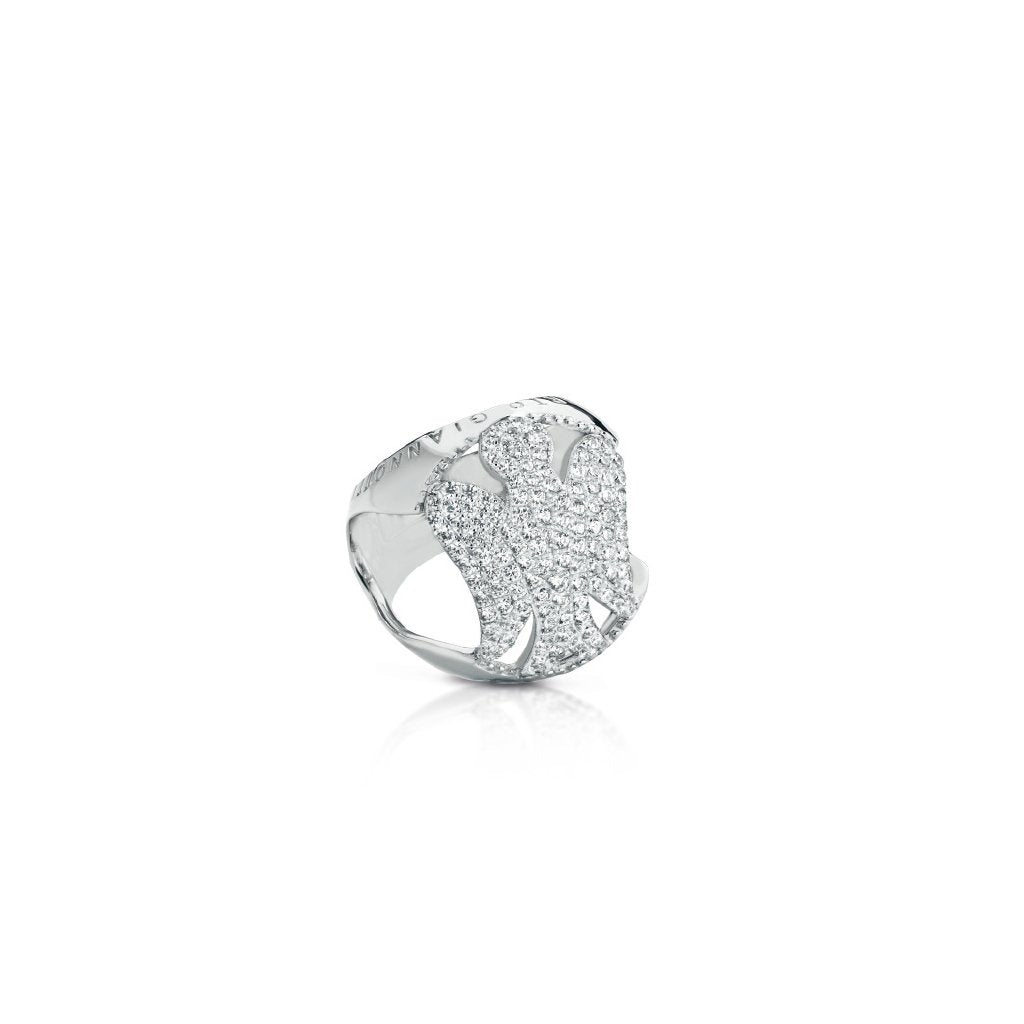Anello Donna Roberto Giannotti Argento 925 Regolabile Angelo Zirconi GIA356-17-19
