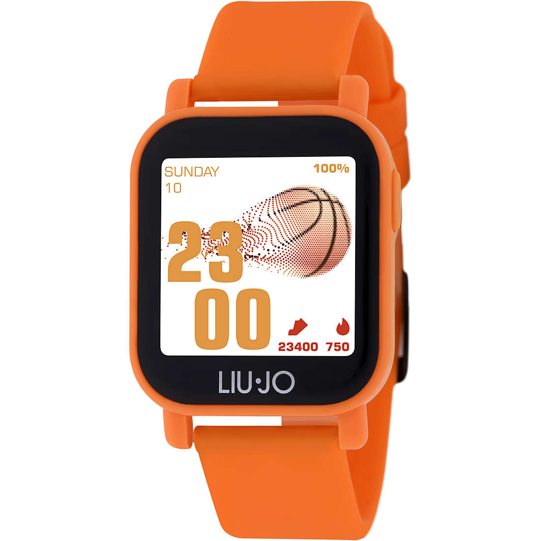 Orologio Unisex Liu Jo Smartwatch Gomma Arancione SWLJ033
