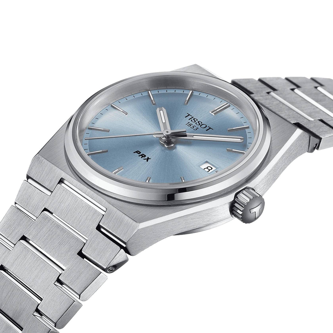 Orologio Acciaio Donna Tissot Classic Prx Data Movimento Svizzero T1372101135100