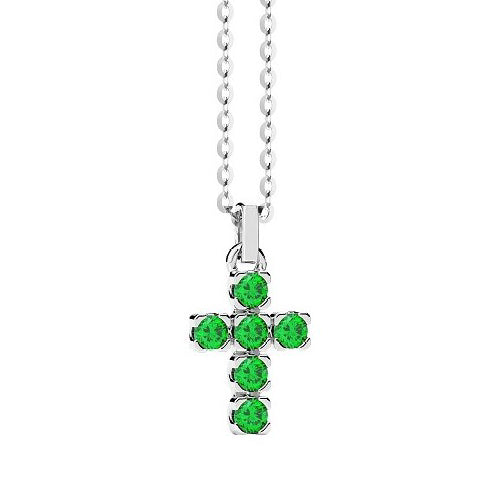 Collana Uomo Zancan Croce Argento ESC220-VE