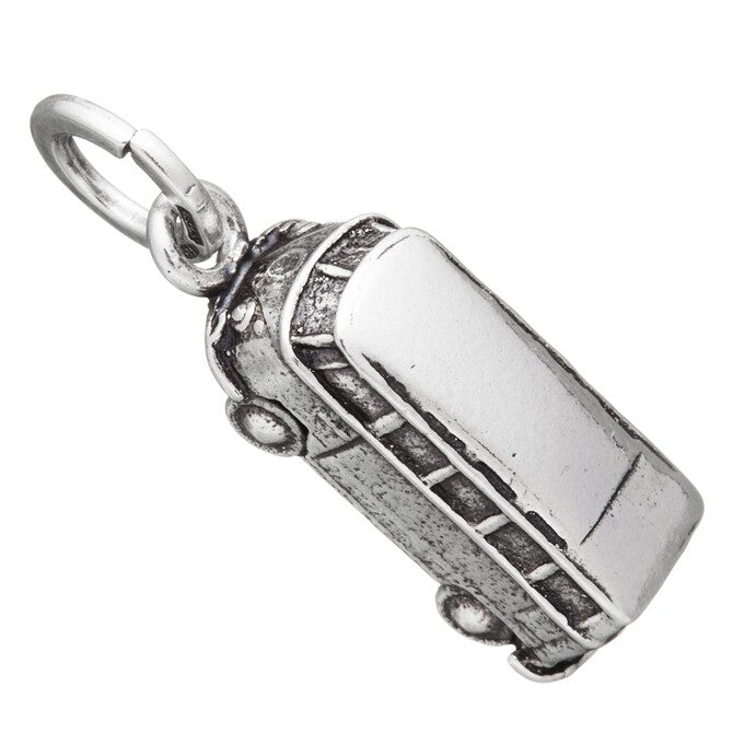 Charm Unisex Giovanni Raspini Argento 925 Ciondolo Pulmino Realizzato A Mano 09511
