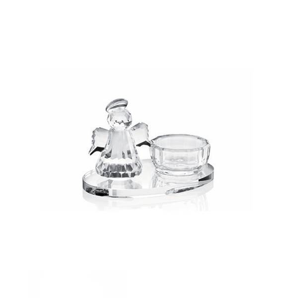 Candeliere Ottaviani Cristallo Lucido Angioletto Trasparente 800544