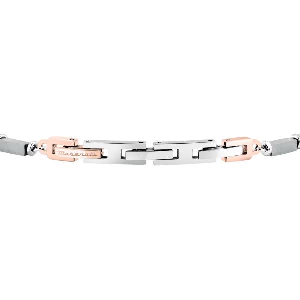 Bracciale Uomo Maserati Acciaio Rosè Titanio JM426AXF07