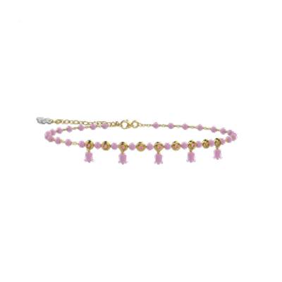 Bracciale Bambina Nanàn Argento 925 Rosa NAN0563