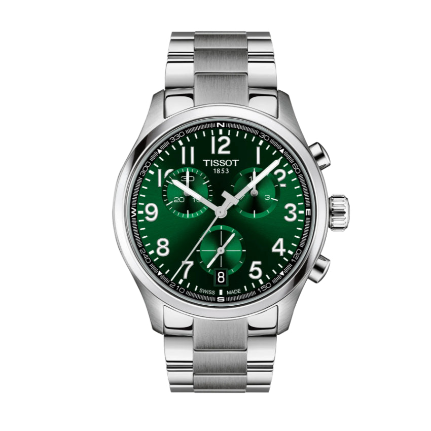 Orologio Uomo Tissot Acciaio Chrono Verde T1164171109200