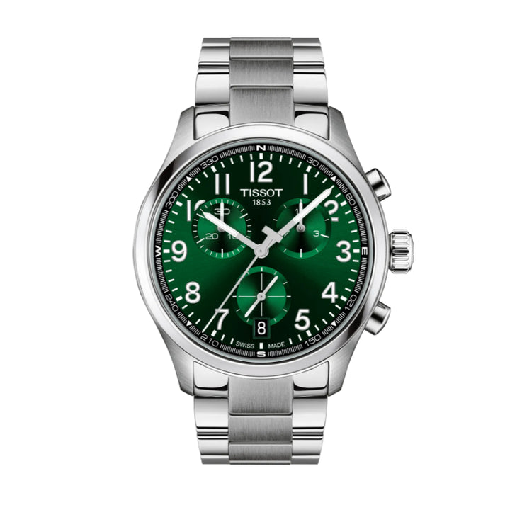 Orologio Uomo Tissot Acciaio Chrono Verde T1164171109200