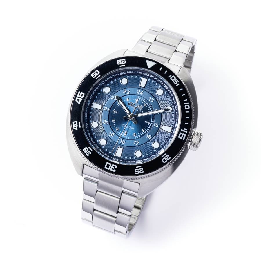 Orologio Uomo 4US Cesare Paciotti Blu Quarzo Solo Tempo Acciaio T4ST433