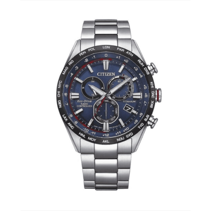 Orologio Uomo Citizen Titanio Radio Controllato Eco Drive Cronografo CB5945-85L