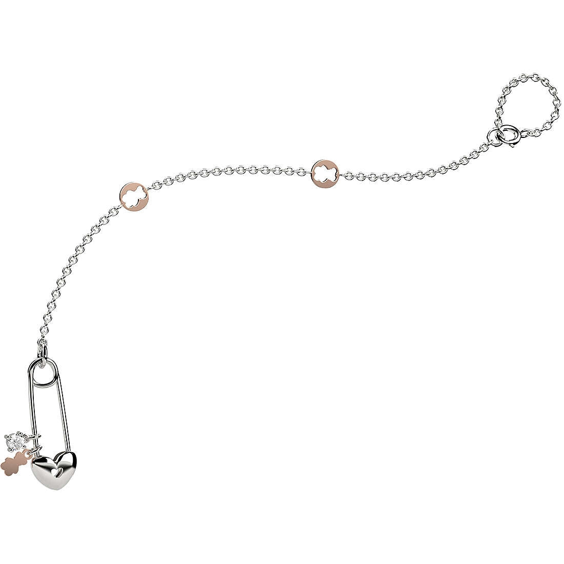 Spilla Bambino Nanàn Argento 925 Orsetto Zircone NAN0031