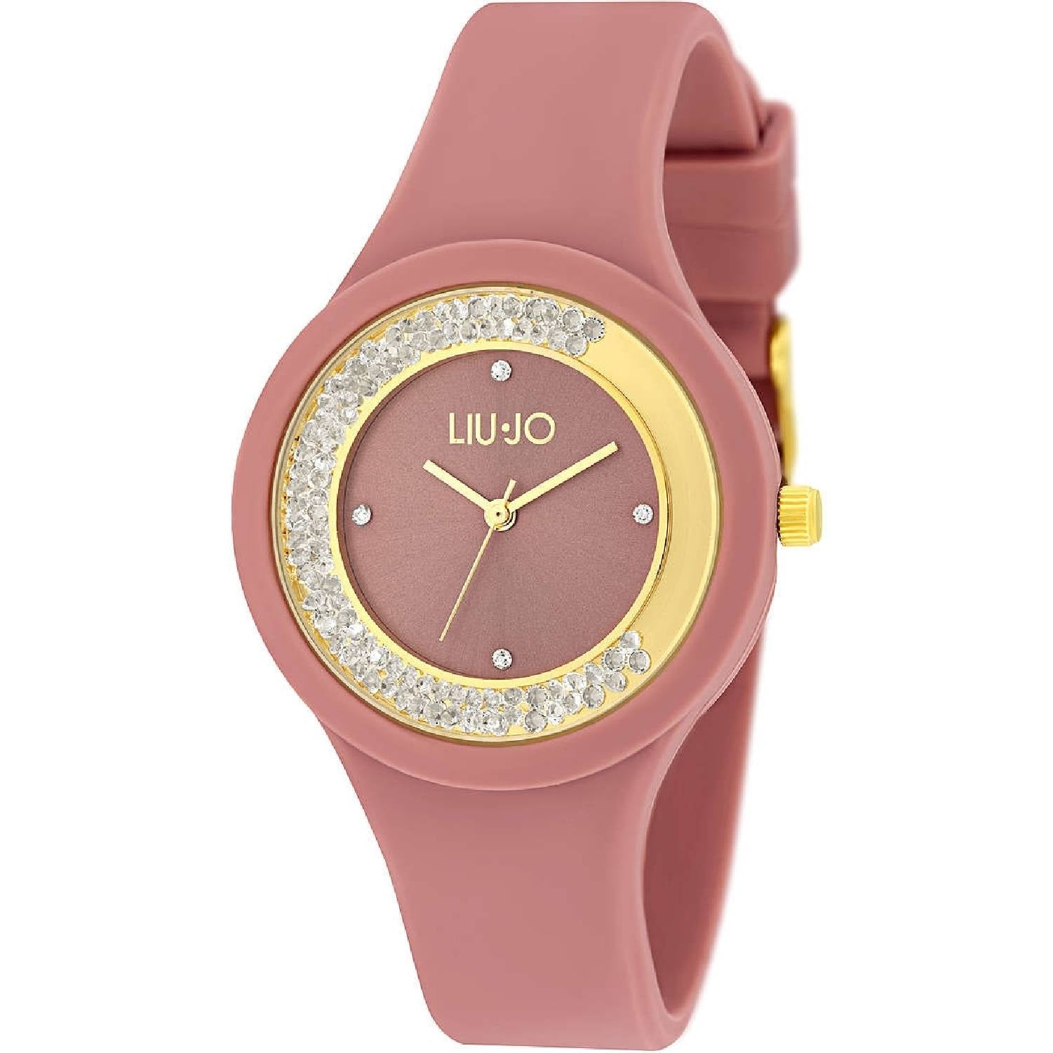 Orologio Donna Liu Jo Quarzo Solo Tempo Dancing Cassa Rosè Sport TLJ1426