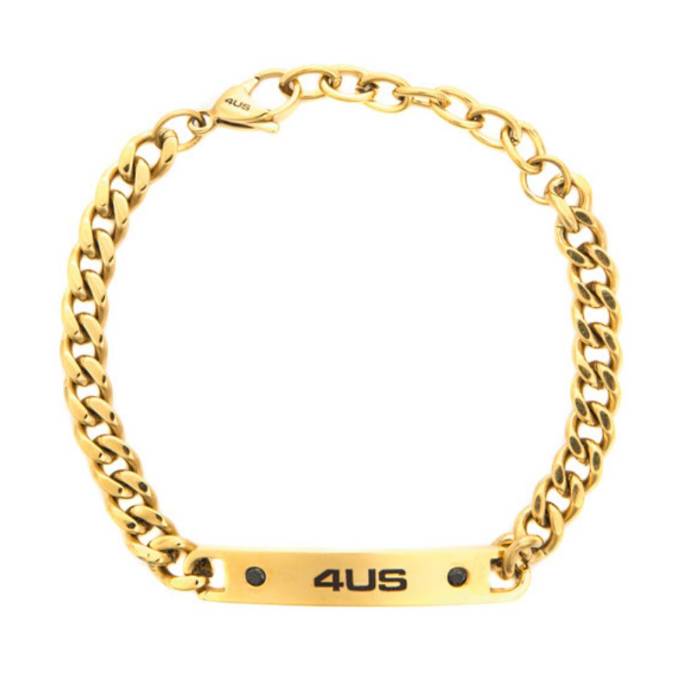 Bracciale Uomo 4US Cesare Paciotti Acciaio Dorato 4UBR8672