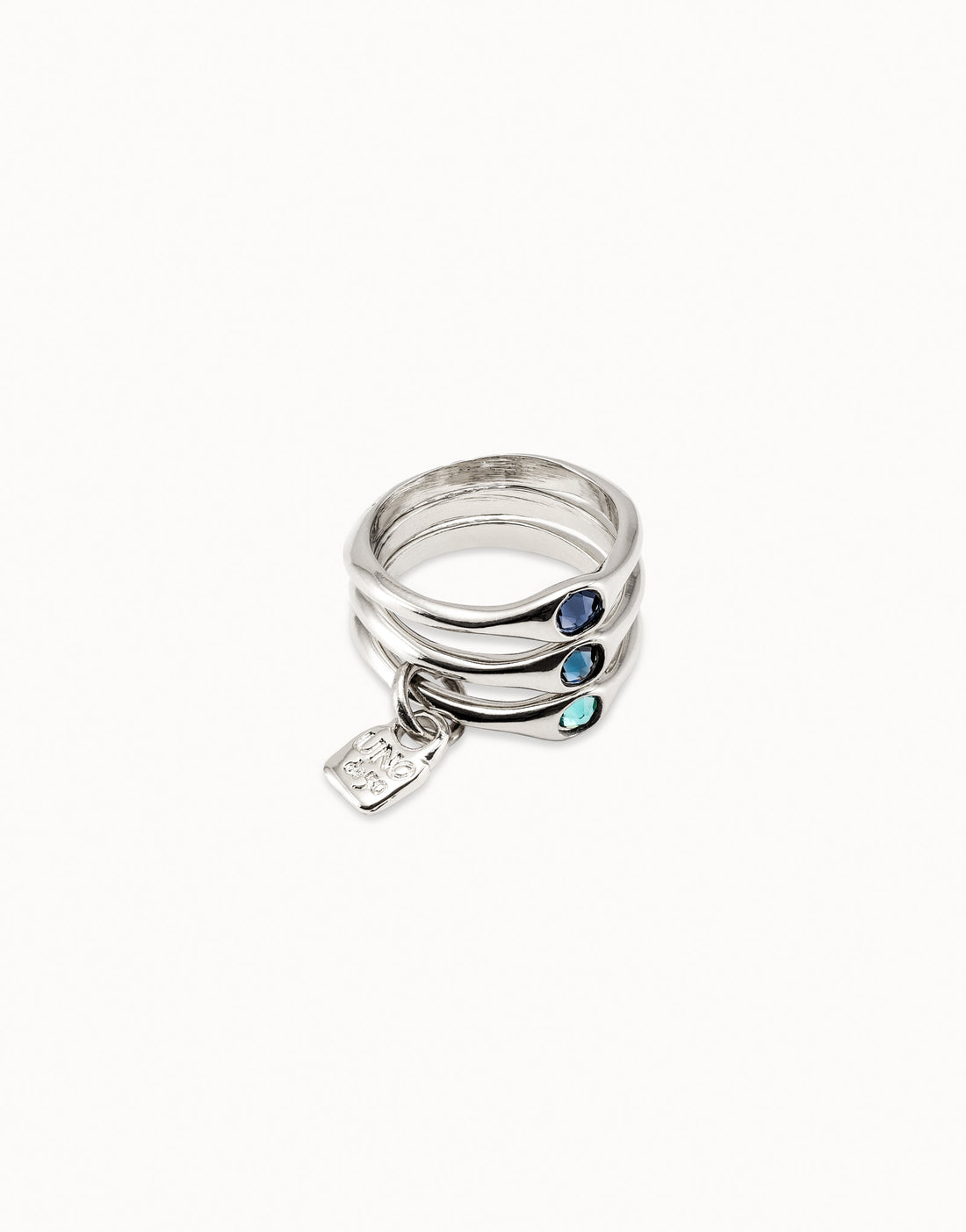 Anello Donna Uno De 50  con Pietra Blu, azzurro, celeste  ANI0678