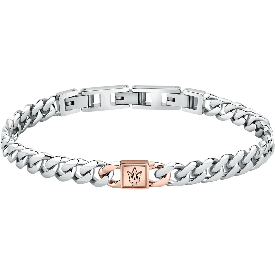 Bracciale Uomo Acciaio Maserati Jewels Rose Gold JM422AVD08
