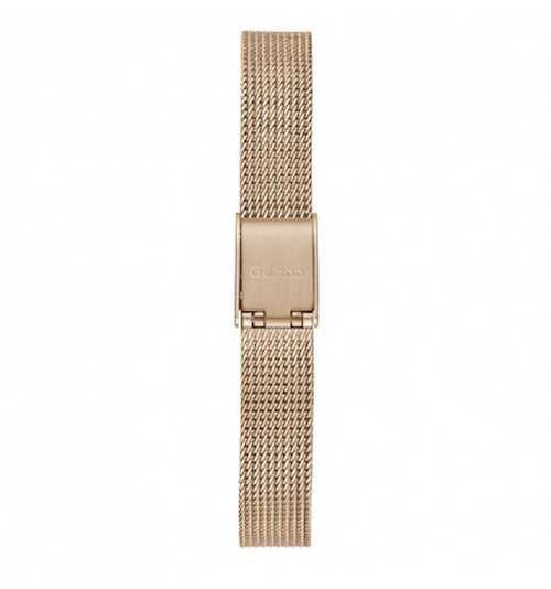 Orologio Donna Guess Quarzo Solo Tempo Acciaio Rosè Maglia Milano Zirconi GW0287L3