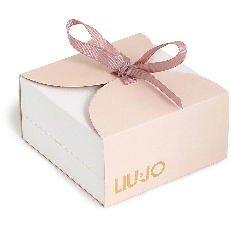 Collana Donna Liu Jo Acciaio dorata cuore maglia milano TLJ1867