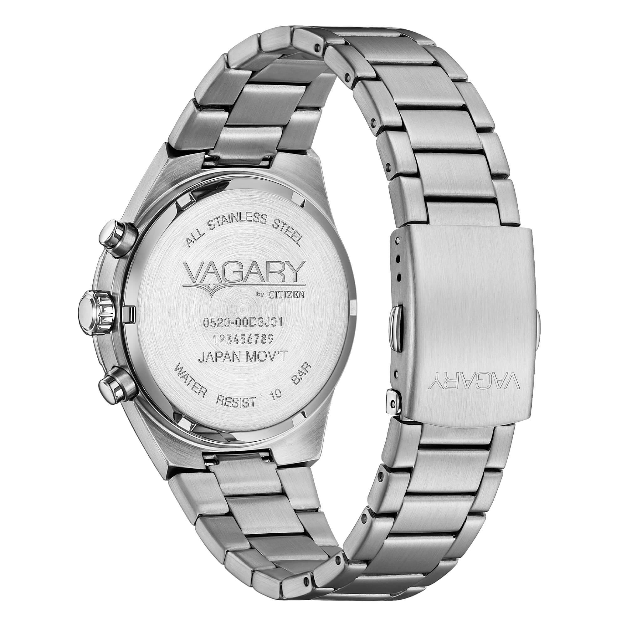 Orologio Uomo Vagary By Citizen Aqua39 Cronografo Verde IV2-214-41