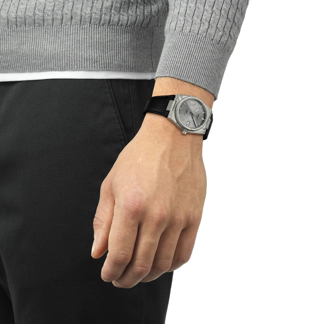 Orologio Uomo Tissot Prx 38 mm Acciaio Damascato T1378079608100