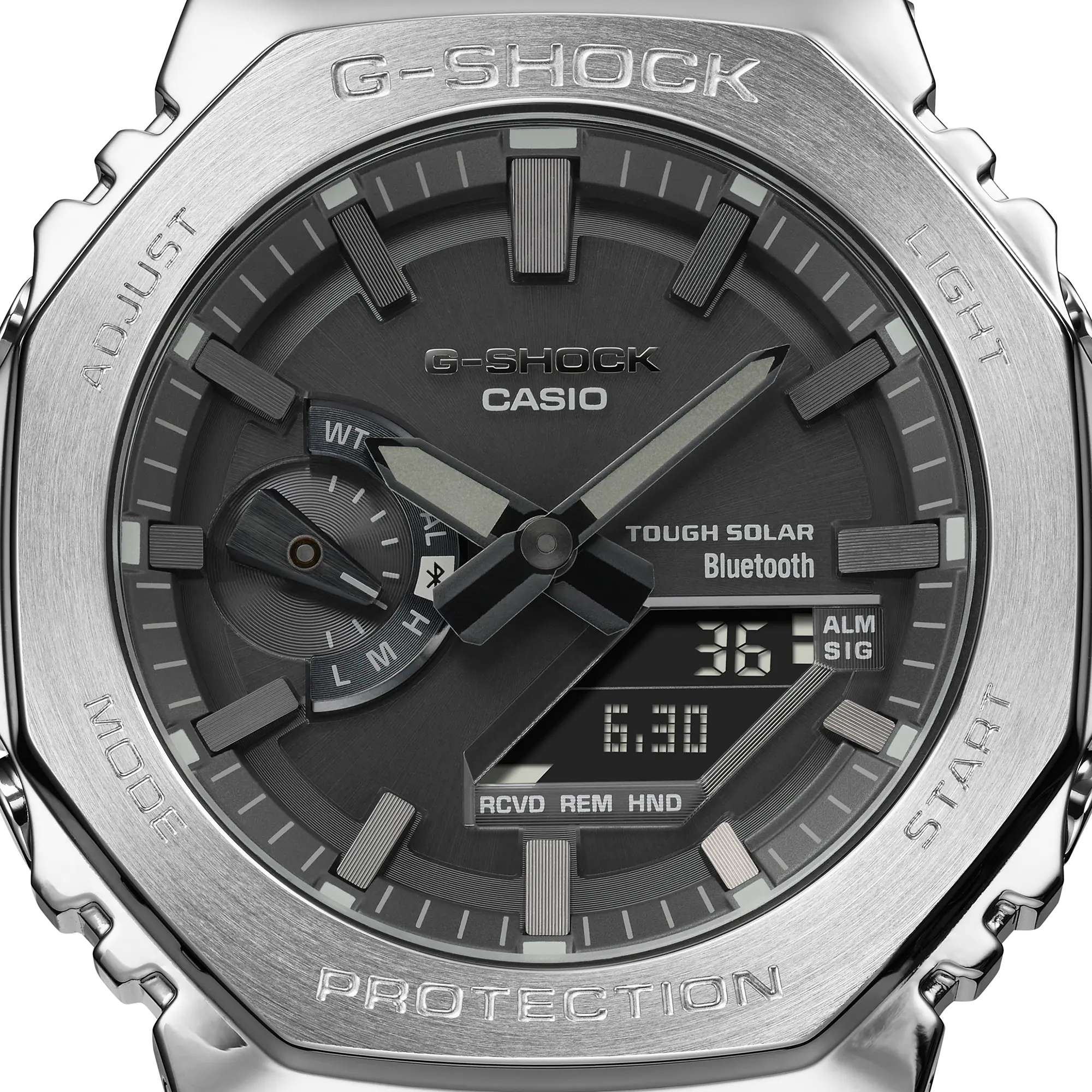 Orologio Uomo Casio Carica Solare Analogico Digitale GM-B2100D-1AER