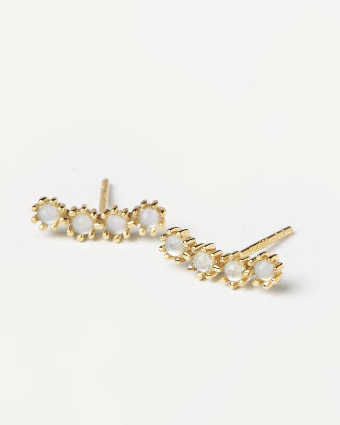 Orecchini Donna PDPaola Argento Dorato 925 Perle AR01-432-U