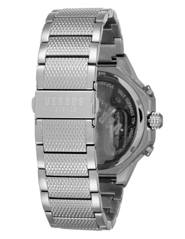 Orologio Uomo Versus By Versace Blu Quarzo Cronografo Data Acciaio VSP391420