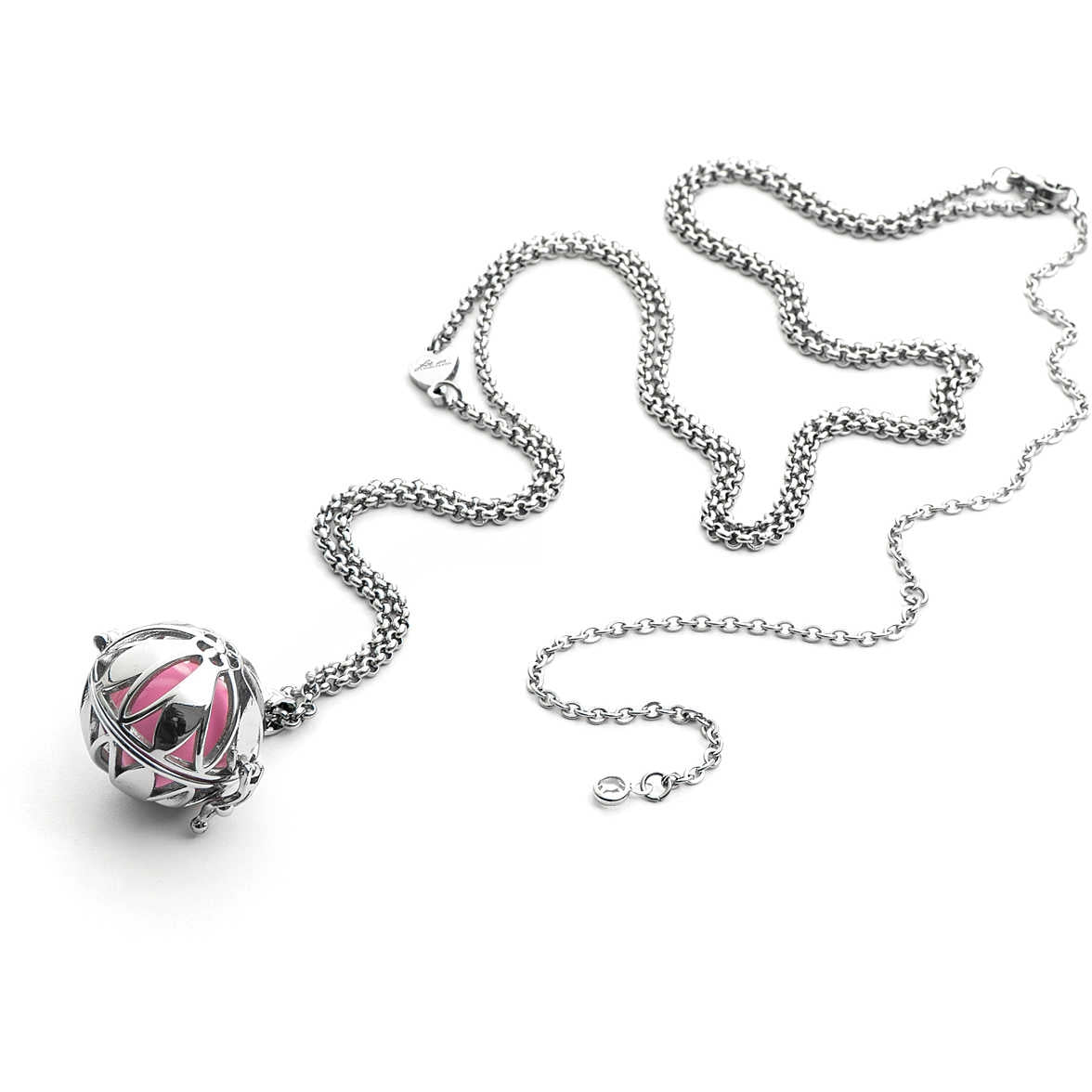 Collana Donna Acciaio Chiama Angeli 4US Cesare Paciotti 4UCL3593W