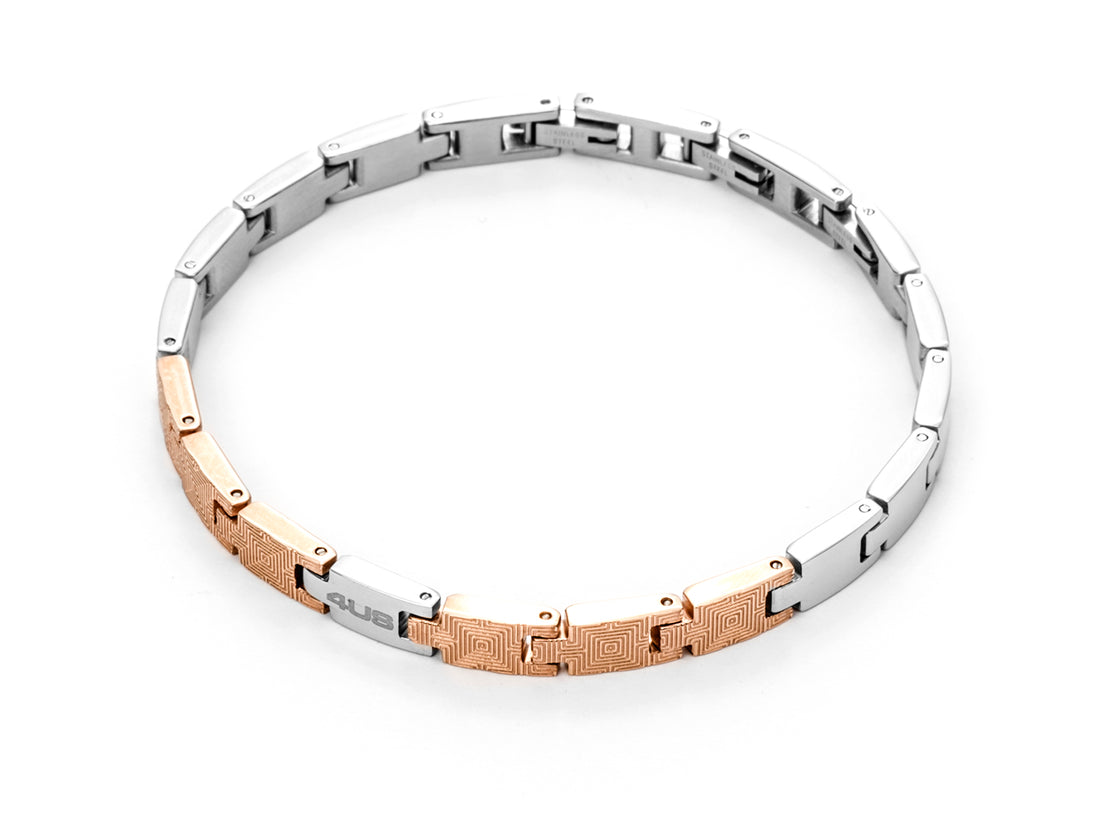 Bracciale Uomo 4US Cesare Paciotti Acciaio PDV Rosè 4UBR5106