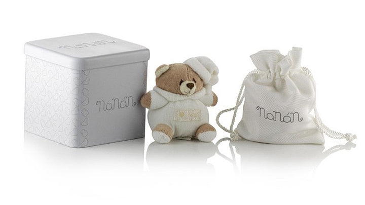 Orecchino Bambino Nanan Cerchio Arg 925 smaltato rosa con cuore NAN0329